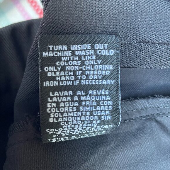 Dictionary Silky Black Pull-On Trousers Women S4-6 Tapered Leg Elastic Waist NWT - Picture 14 of 15